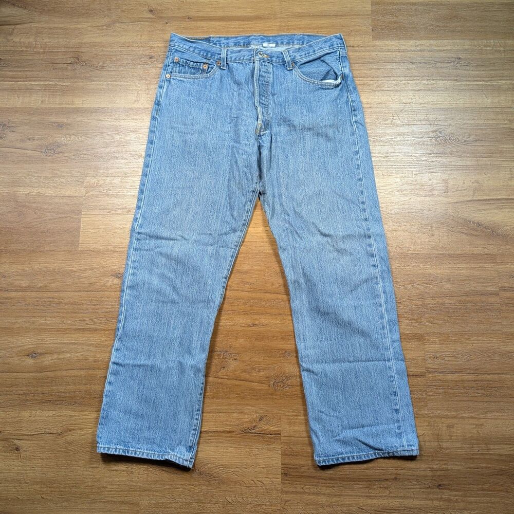 VTG Levis 501xx Jeans Mens 38x32(Actual 36x30) Blue Straight Button Fly